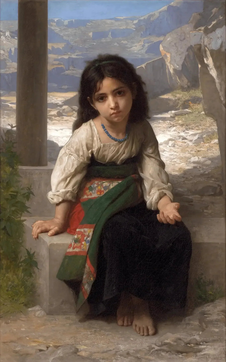 Pequeña Mendicante - Bouguereau