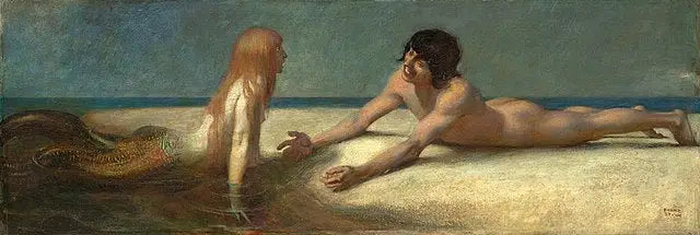 Pequeña sirena - Franz von Stuck