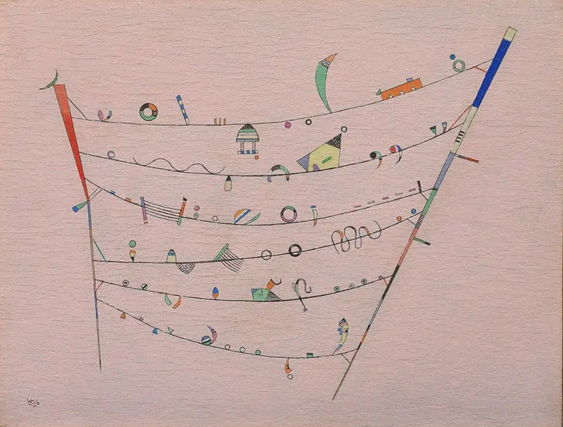 Pequeños acentos - Vassily Kandinsky