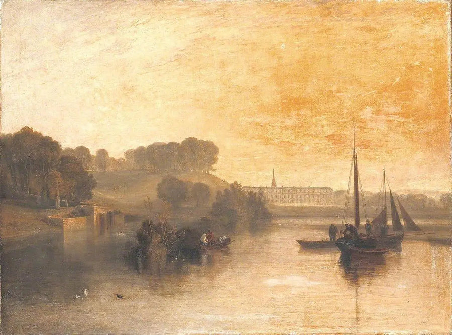 Petworth, Sussex, la residencia del conde de Egremont: Mañana rocosa - J. M. W. Turner