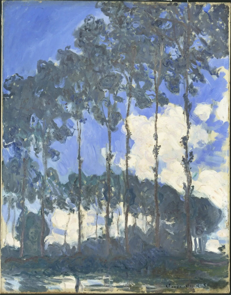 Álamos al borde del Epte - Claude Monet