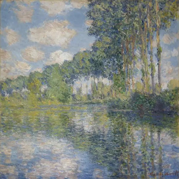 Álamos al borde del Epte - Claude Monet