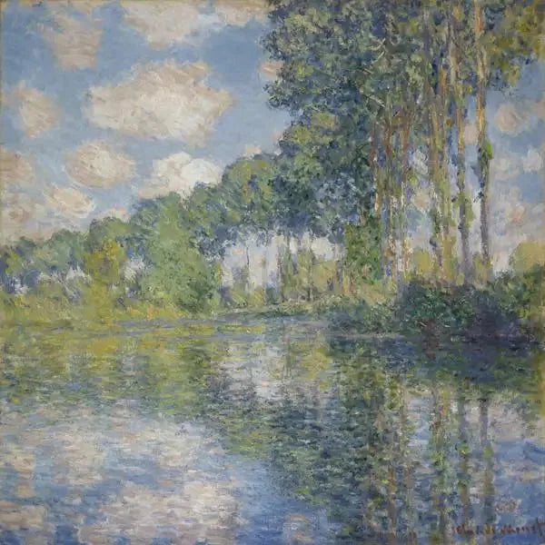 Álamos al borde del Epte - Claude Monet