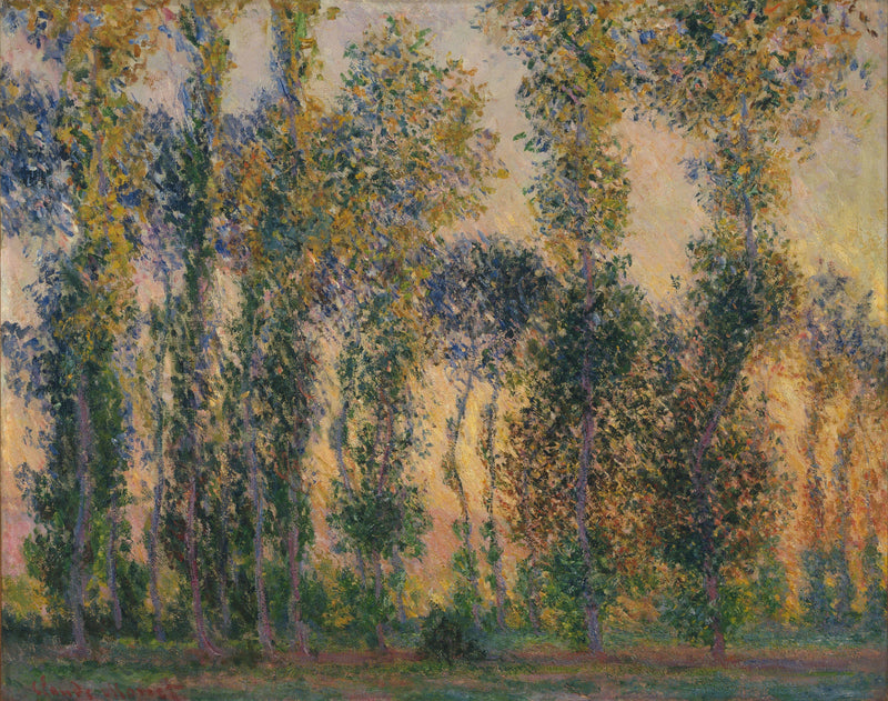 Los pulpos en Giverny, el amanecer - Claude Monet