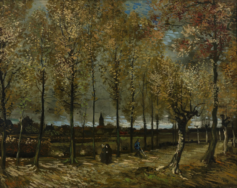 Álamos cerca de Nuenen - Vincent van Gogh