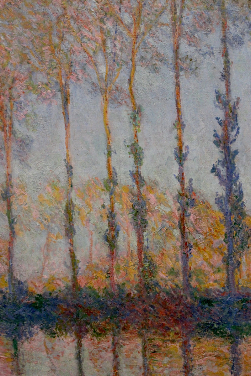 Álamos a orillas del Epte W1298 - Claude Monet