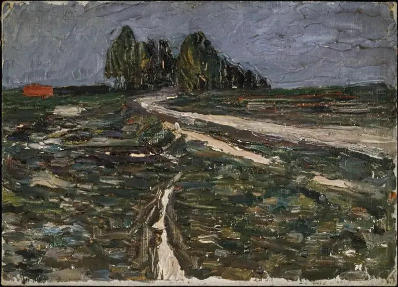 Álamos - Vassily Kandinsky