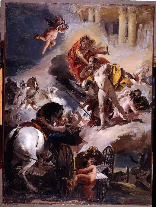 Phaéton y Apolo - Giovanni Battista Tiepolo
