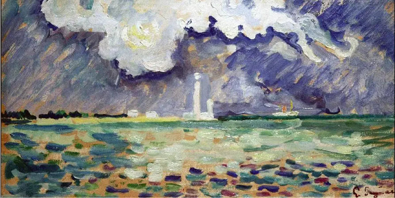 Faro de Gatteville - Paul Signac