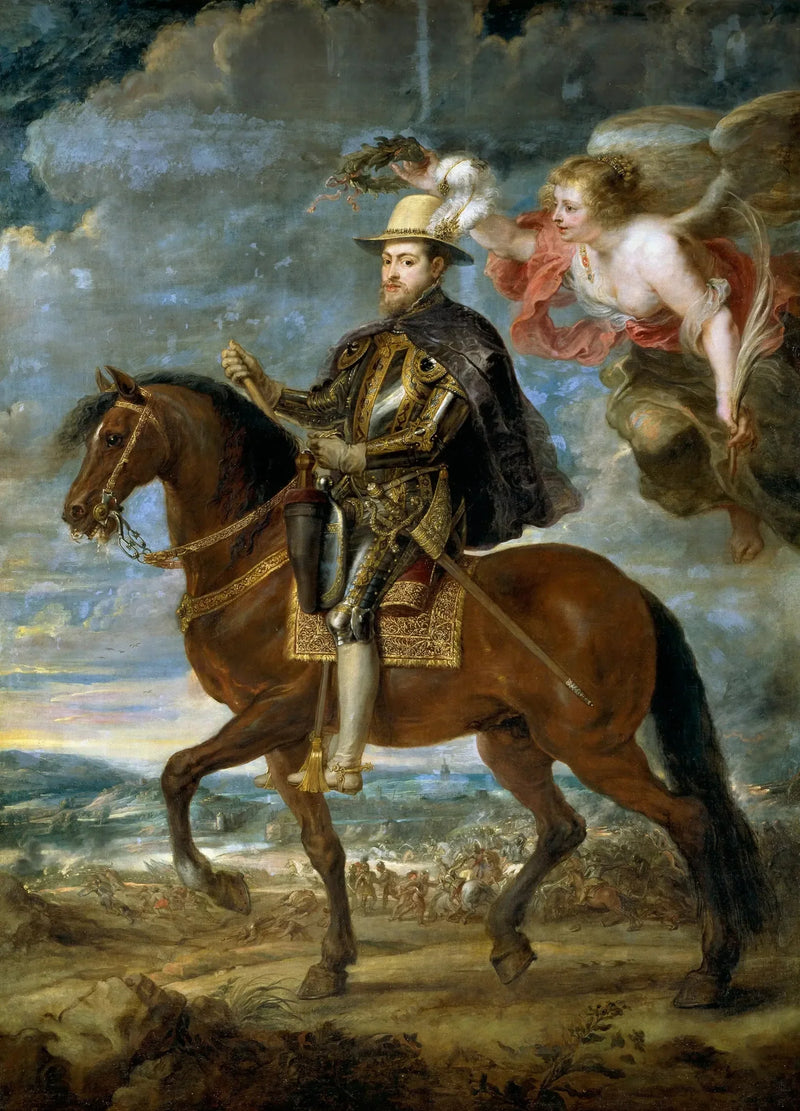 Felipe II a caballo - Peter Paul Rubens