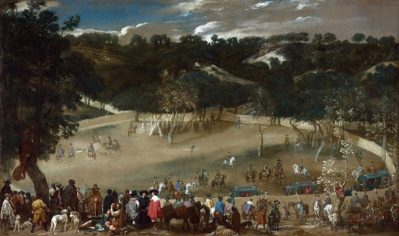 Felipe IV persiguiendo al jabalí - Diego Velázquez