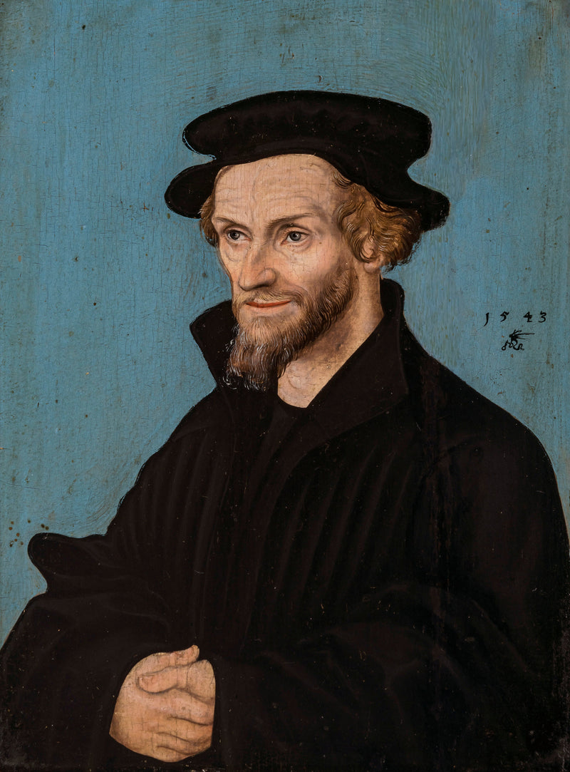Philippe Mélanchthon - Lucas Cranach el Viejo