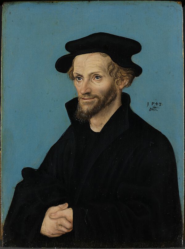 Philippe Mélanchthon - Lucas Cranach el Viejo