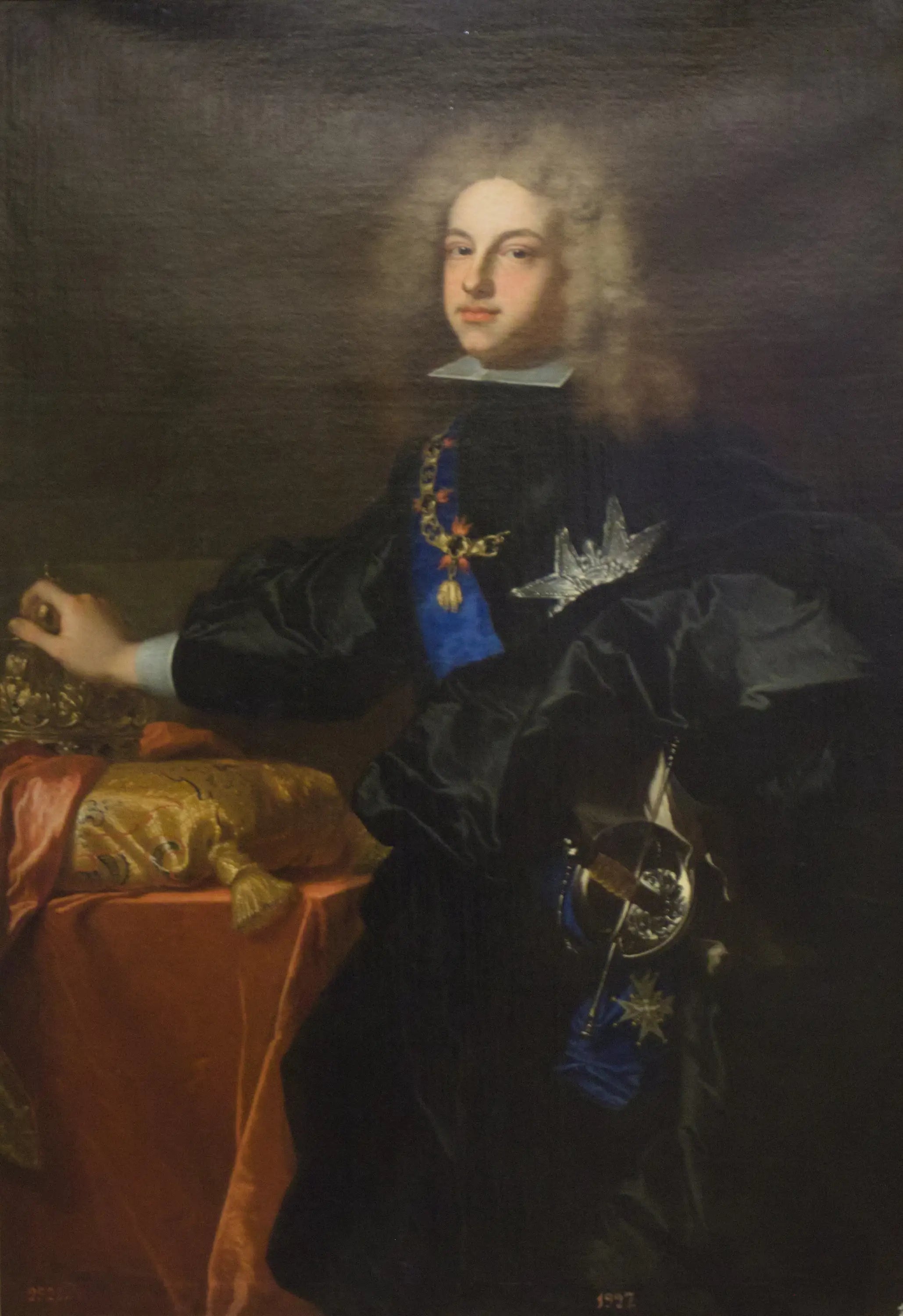 Philippe V, roi d'Espagne - Hyacinthe Rigaud image 1 reproduction artisanale de tableau
