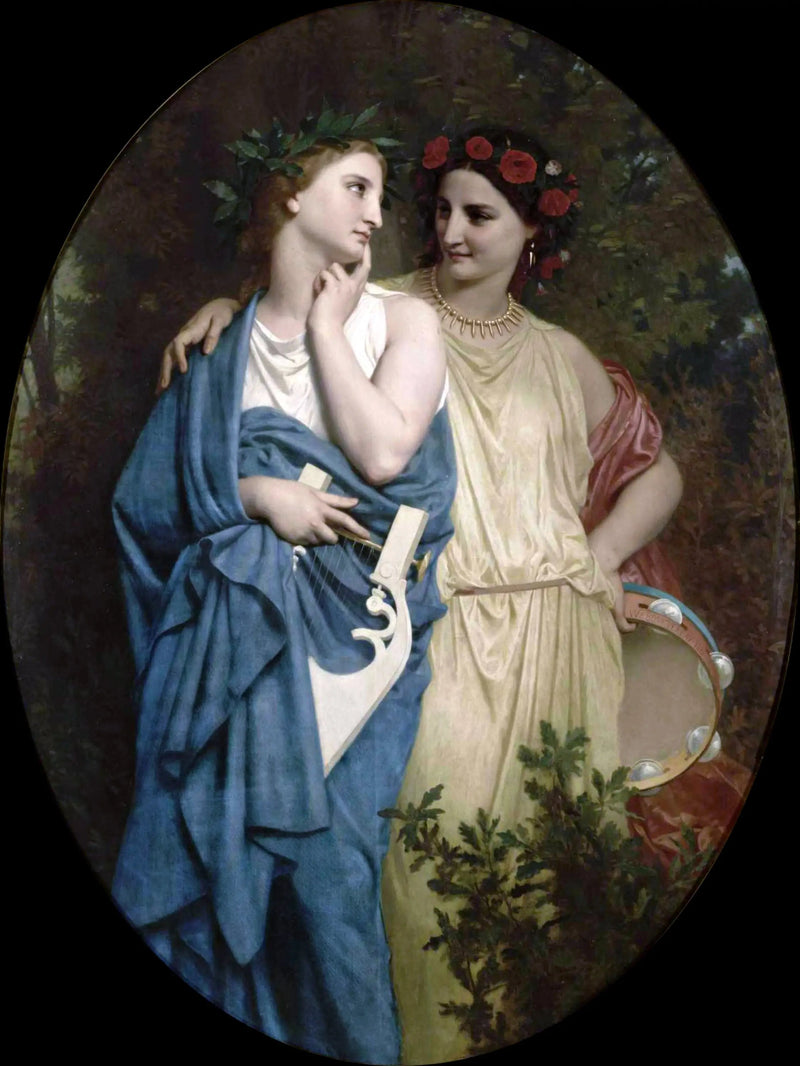 Philomèle y Progné - Bouguereau