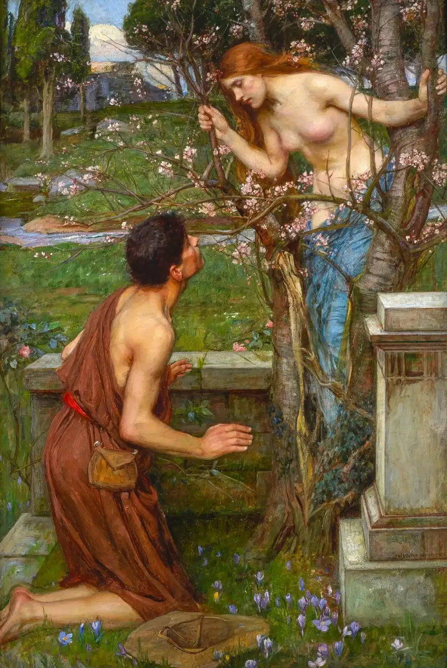 Phyllis y Démophoon - John William Waterhouse