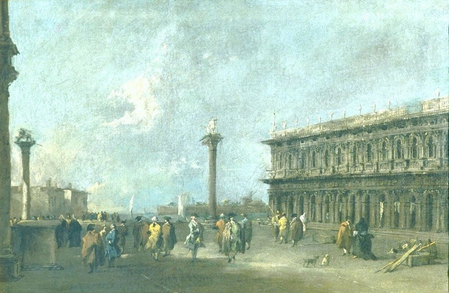 Piazzetta de San Marco, Venecia - Francesco Guardi