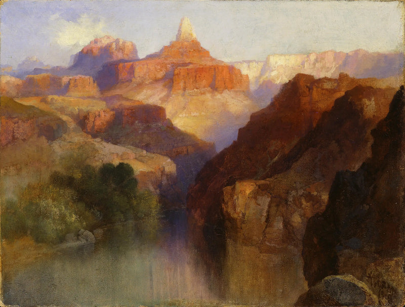 Pic Zoroastre (Gran Cañón, Arizona) - Thomas Moran