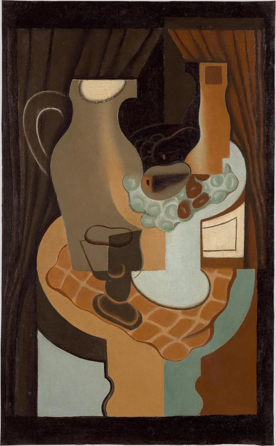 Jarra y cuenco de frutas - Juan Gris