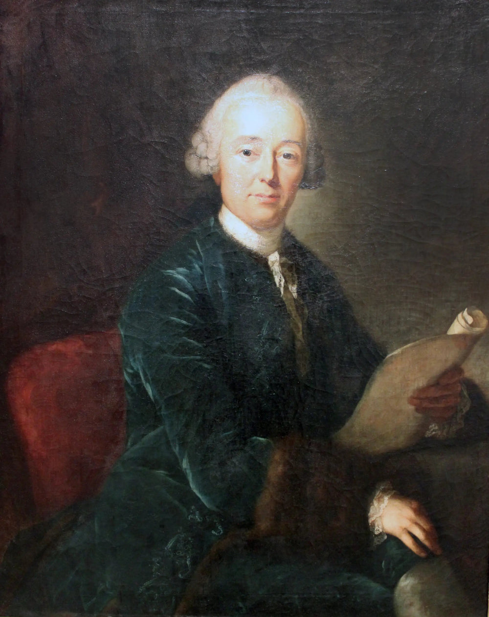Pierre Auguste de Schönberg, maître de maison de l'électeur de Saxe - Anton Graff image 1 reproduction de peinture à l’huile