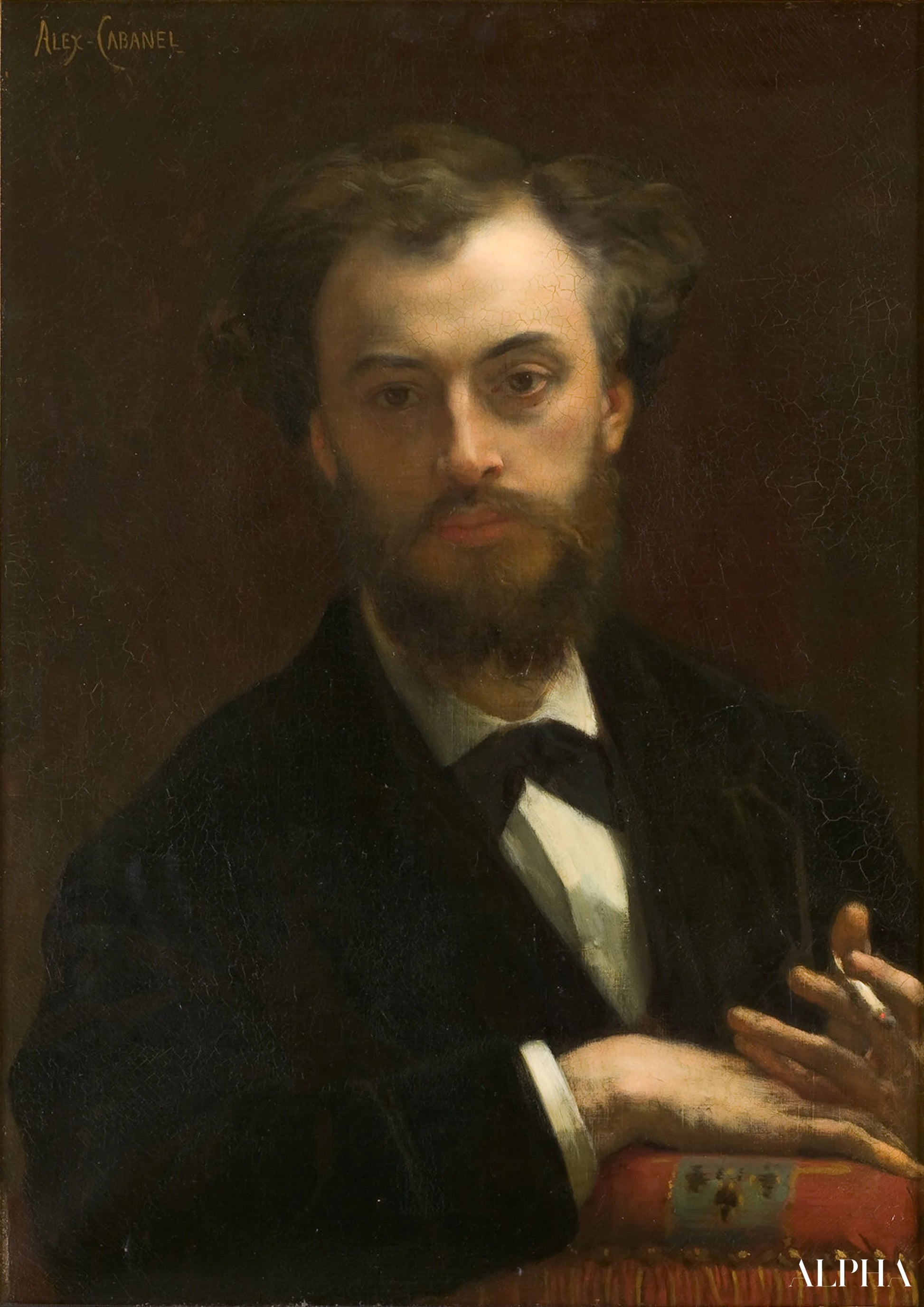 Reproduction du tableau « Pierre Cabanel - Alexandre Cabanel » par Alpha Reproduction en peinture à l’huile