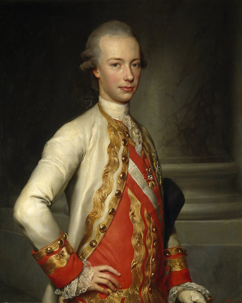 Pierre-Léopold de Habsbourg-Lorraine, gran duque de Toscana - Anton Raphael Mengs