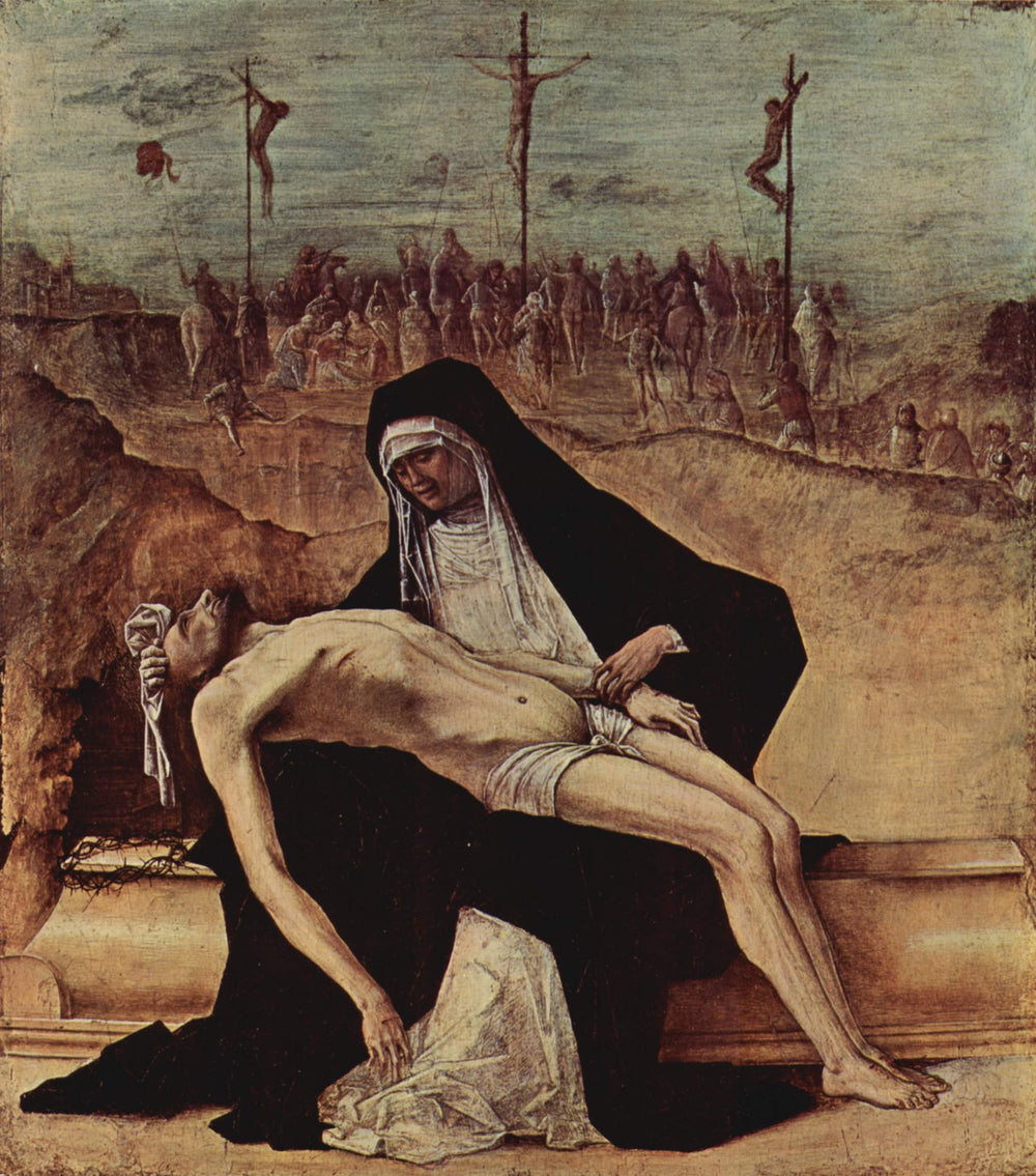 Pietà - Ercole de’ Roberti image 1 reproduction de peinture à l’huile