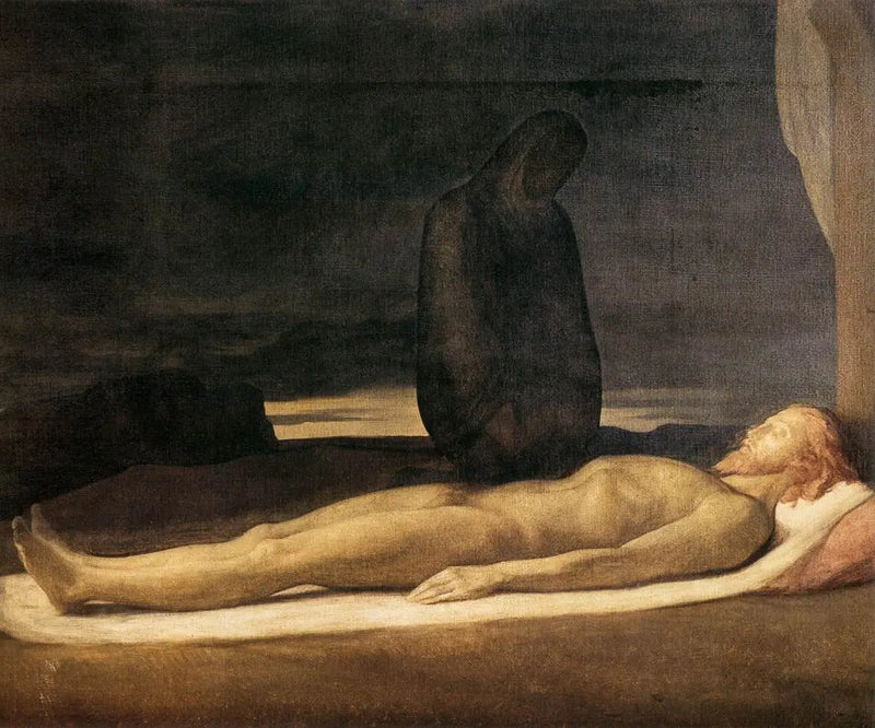 Pietà - Hipólito Flandrin