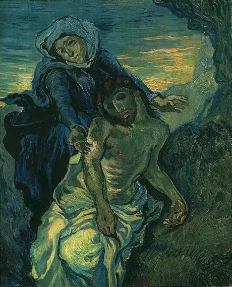 Piedad - Vincent van Gogh