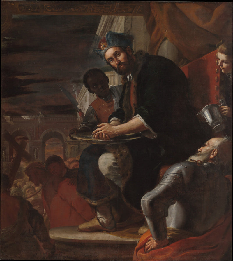 Pilato se lavanta las manos - Mattia Preti