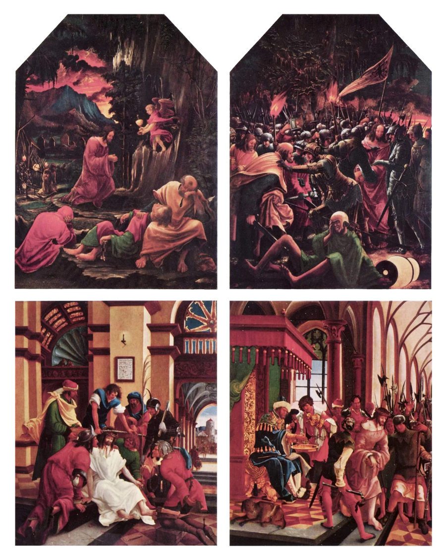 Pilate se lavant les mains par Altdorfer - Albrecht Altdorfer