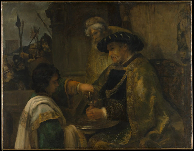 Pilato se lava las manos - Rembrandt