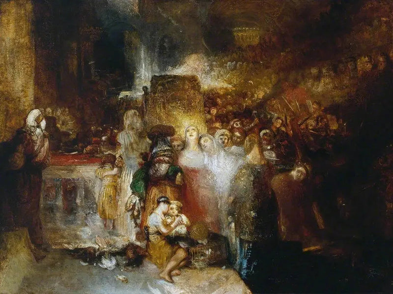 Pilato Lavando sus Manos - J. M. W. Turner