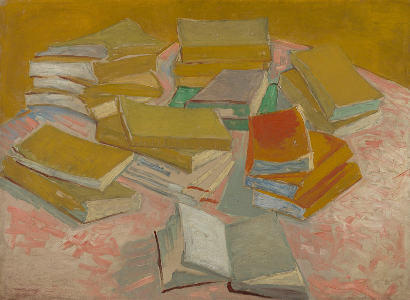 Pilas de novelas francesas - Vincent van Gogh