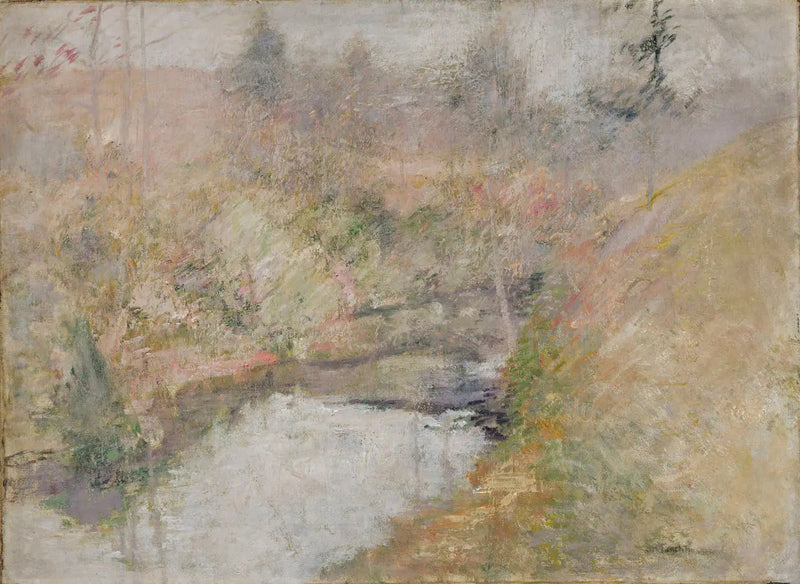 Piscina Hemlock - John Henry Twachtman