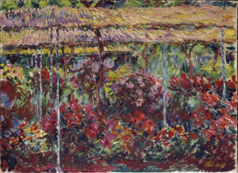 Peonías W1141 - Claude Monet