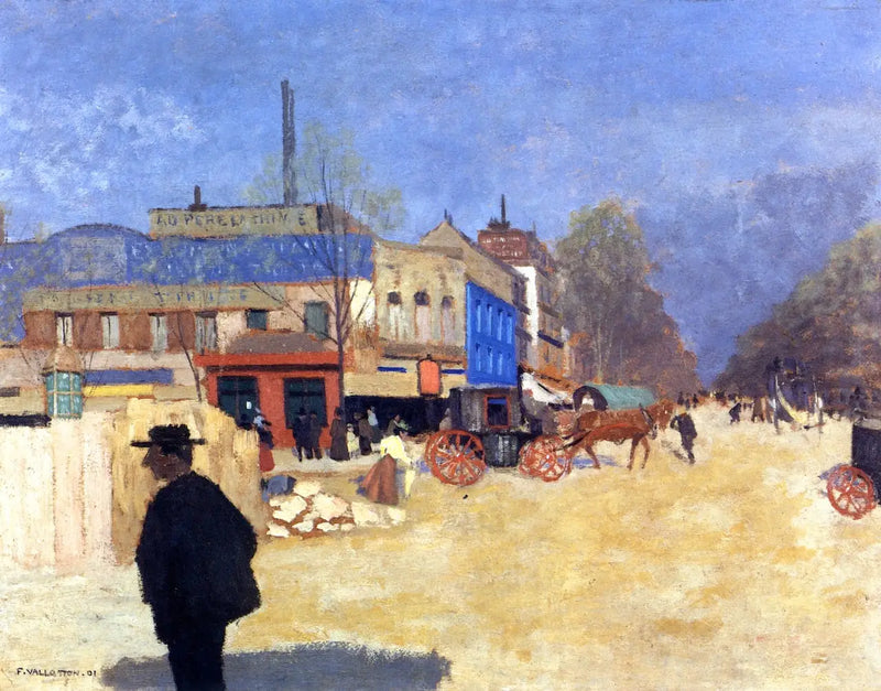Lugar Clichy, París - Félix Vallotton