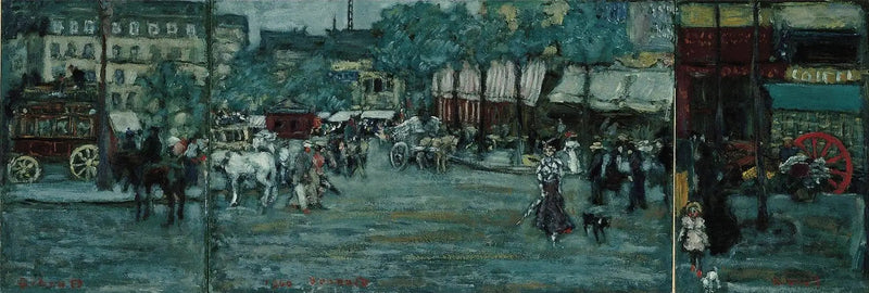 Plaza Clichy - Pierre Bonnard