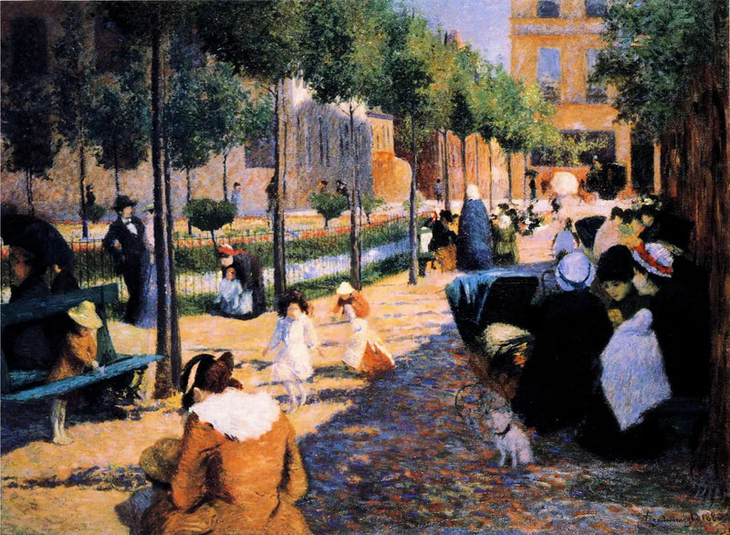 Plaza de Anvers, París - Federico Zandomeneghi