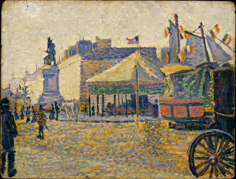 Plaza de Clichy - Paul Signac