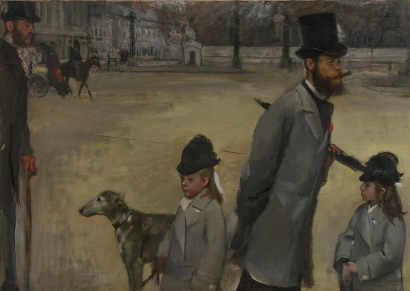 Plaza de la Concordia - Edgar Degas