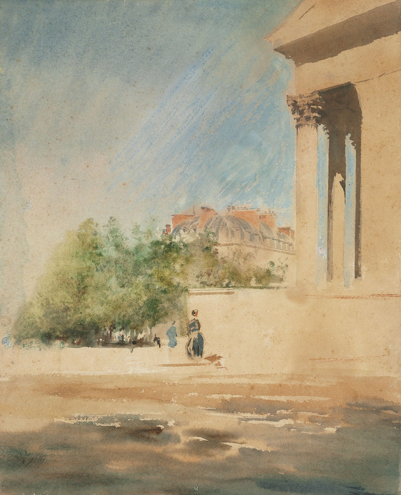 Plaza de la Madeleine - II - Giuseppe De Nittis