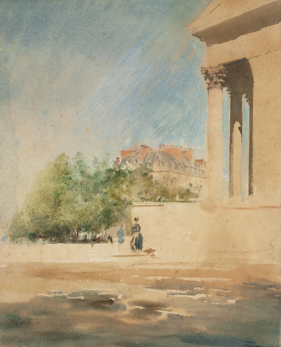 Plaza de la Madeleine - II - Giuseppe De Nittis