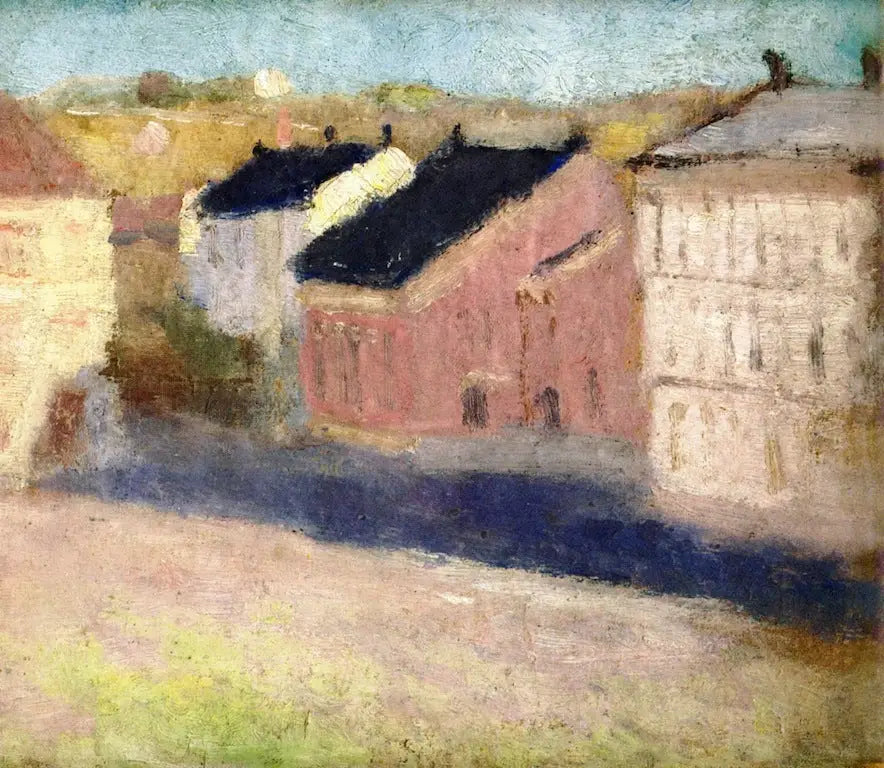 Coloca Olaf Rye hacia el Sureste - Edvard Munch