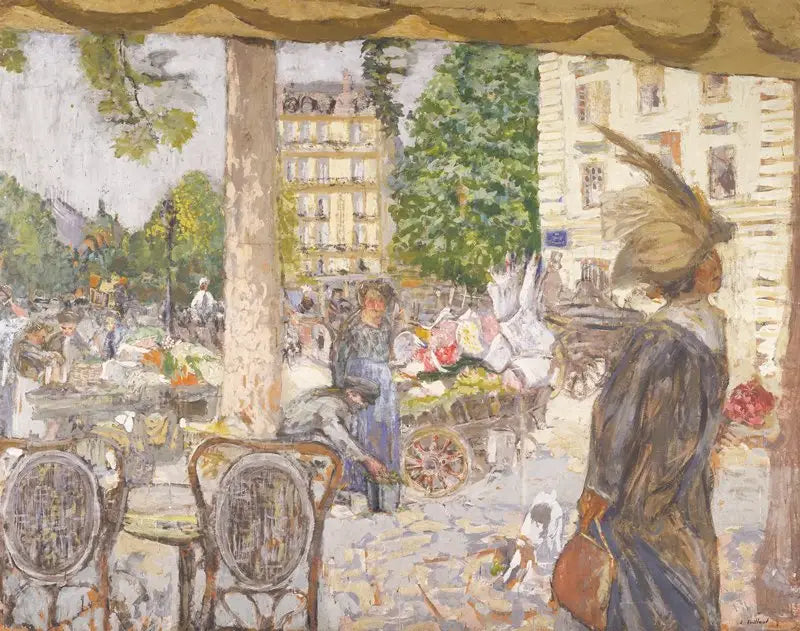 Place Saint-Augustin - Édouard Vuillard - Alpha Reproduction