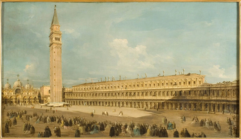 Lugar de San Marcos en Venecia - Francesco Guardi
