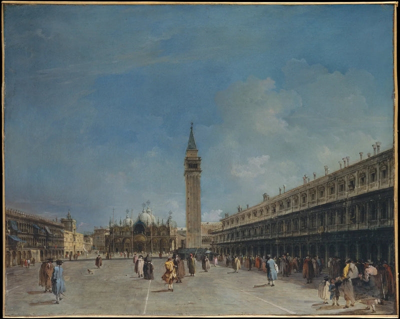 Plaza de San Marcos - Francesco Guardi