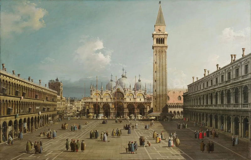 Plaza de San Marcos, Venecia - Canaletto
