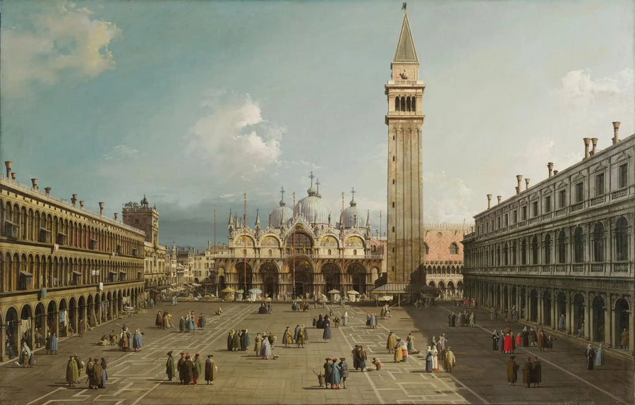 Plaza de San Marcos, Venecia - Canaletto
