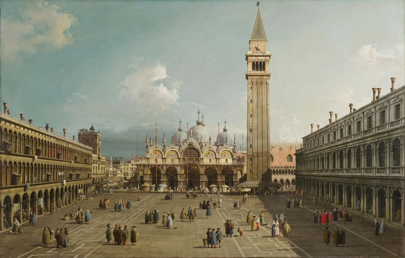 Plaza de San Marcos, Venecia - Canaletto